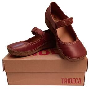 Tribeca Kenneth Cole Reaction Locomotion Leather Women's Mary Jane's Shoes 7.5